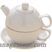 BIA Cordon Bleu 0.38-qt. Tea for One with Saucer Teapot Set BIA1003